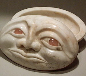 Pink Face with Rose Quartz Eyes